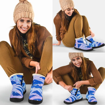 Gavin Scott Funky Faux Fur Boots