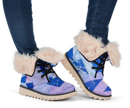 Gavin Scott Polar Vortex Funky Faux Fur Boots