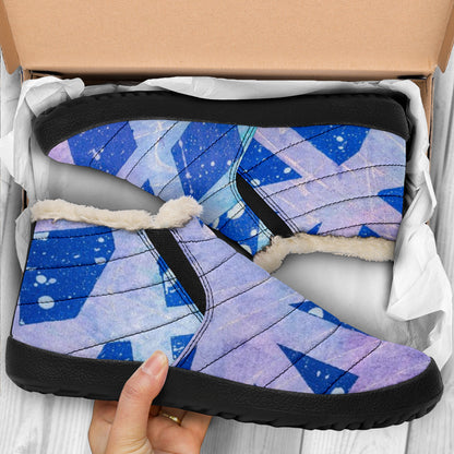 Gavin Scott Funky Faux Fur Lined Sneakers