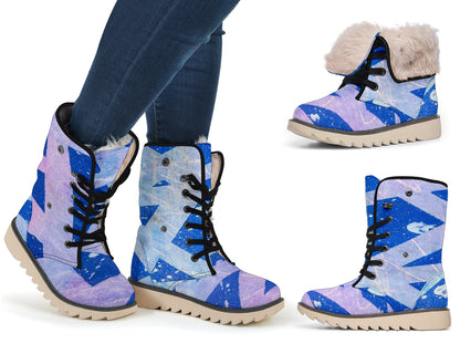 Gavin Scott Polar Vortex Funky Faux Fur Boots