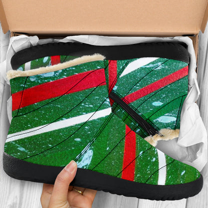 Gavin Scott Funky Faux Fur Slip-on Boots