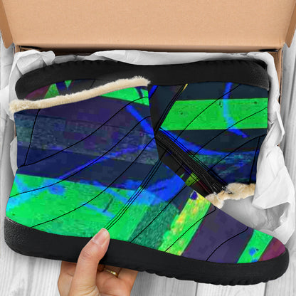 Gavin Scott Funky Faux Fur Slip-on Boots