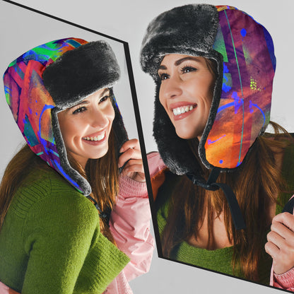 Gavin Scott Funky Faux Fur Trapper Hat