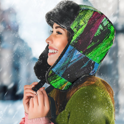 Gavin Scott Funky Faux Fur Trapper Hat