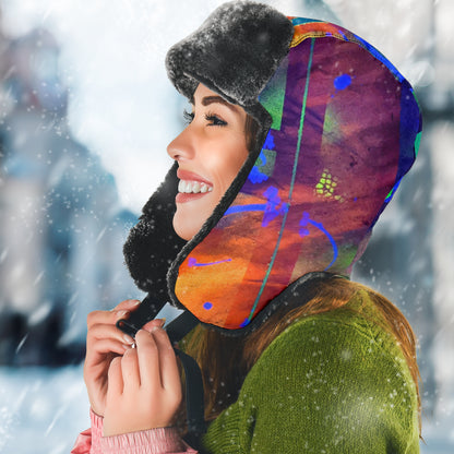 Gavin Scott Funky Faux Fur Trapper Hat