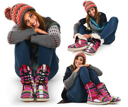 Gavin Scott Polar Vortex Funky Faux Fur Boots