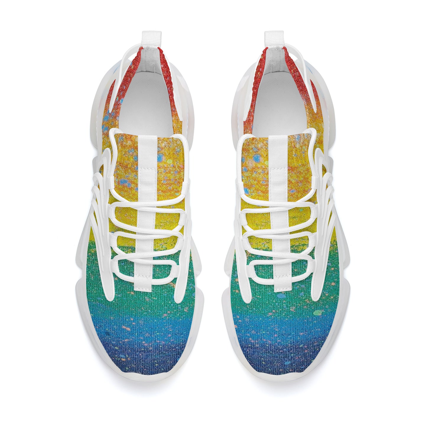 Gavin Scott PRIDE Air Max React Sneakers - White