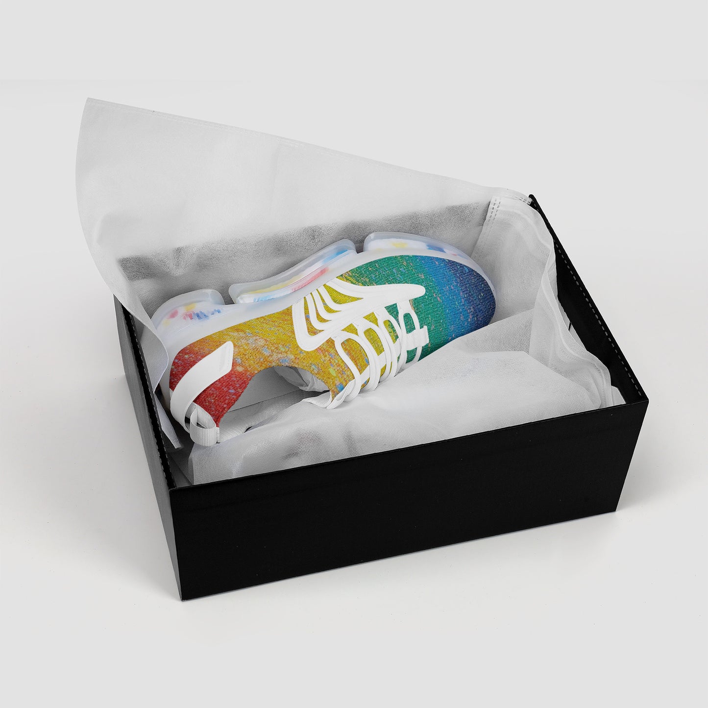 Gavin Scott PRIDE Air Max React Sneakers - White