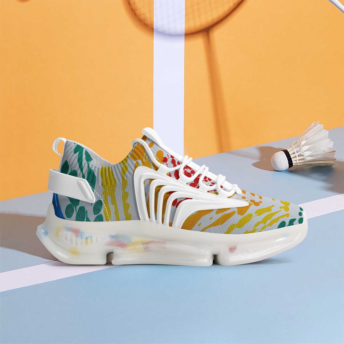 Gavin Scott Air Max React Sneakers - White