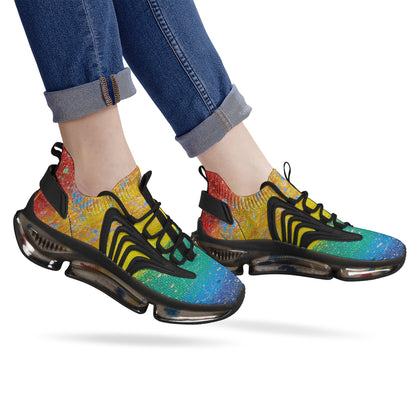 Gavin Scott PRIDE Air Max React Sneakers - Black