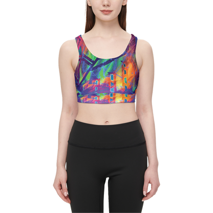 Gavin Scott Racerback Butter Soft Sports Bra (XS-3XL)