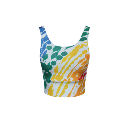 Gavin Scott Longline V-Shape Back Sports Bra