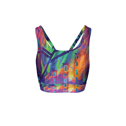 Gavin Scott Racerback Butter Soft Sports Bra (XS-3XL)