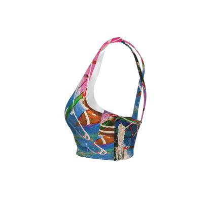 Gavin Scott Racerback Sports Bra