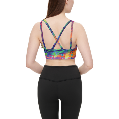 Gavin Scott Racerback Butter Soft Sports Bra (XS-3XL)