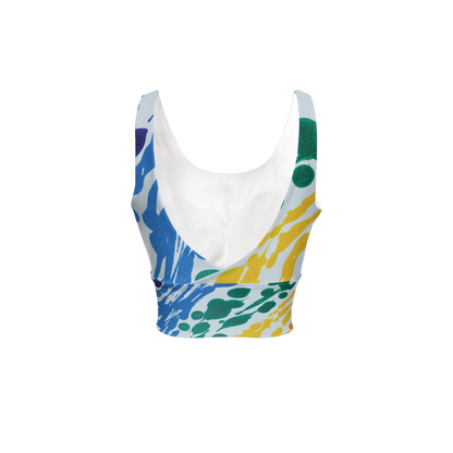 Gavin Scott Longline V-Shape Back Sports Bra