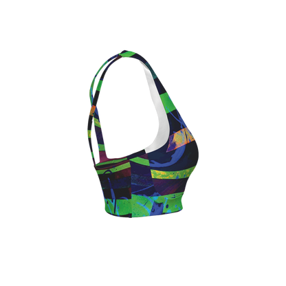 Gavin Scott Racerback Butter Soft Sports Bra (XS-3XL)