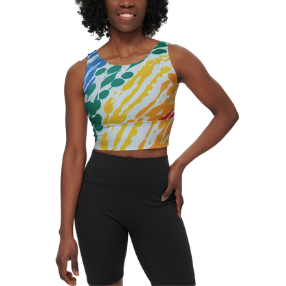 Gavin Scott Longline V-Shape Back Sports Bra