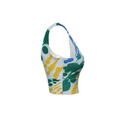 Gavin Scott Longline V-Shape Back Sports Bra